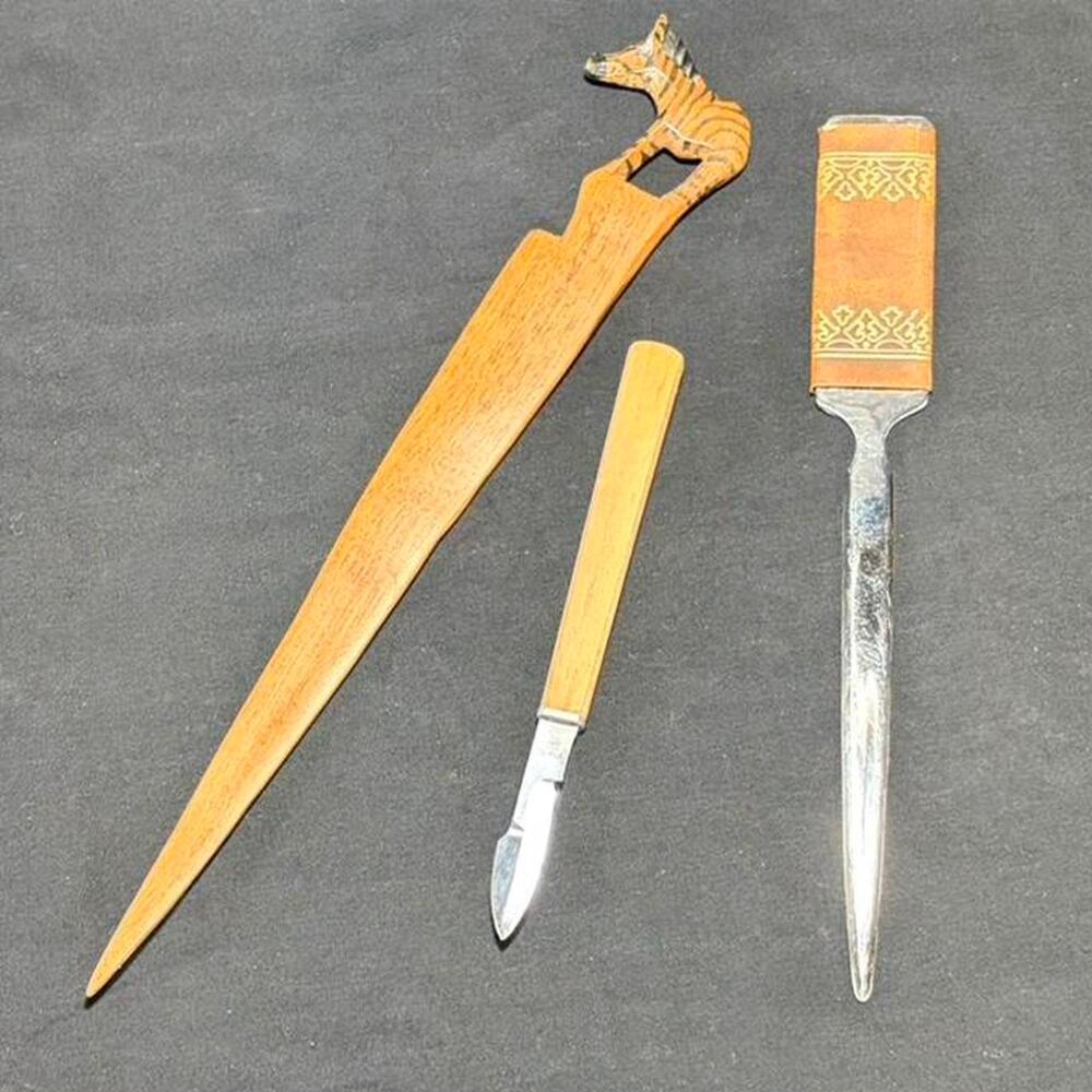🚨 3 VINTAGE Letter Opener Deal! 🔪